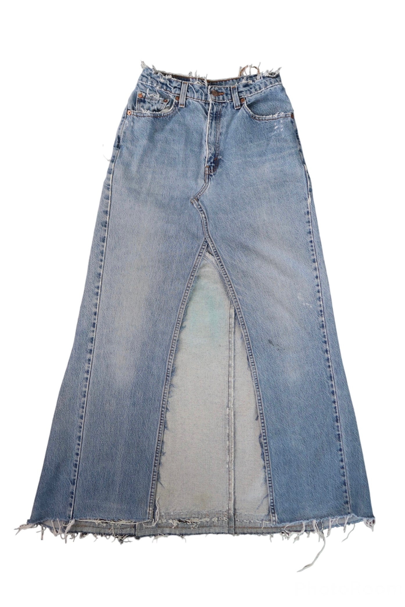 Reworked Levi’s Skirt