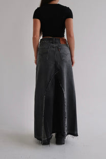Reworked Levi’s Skirt