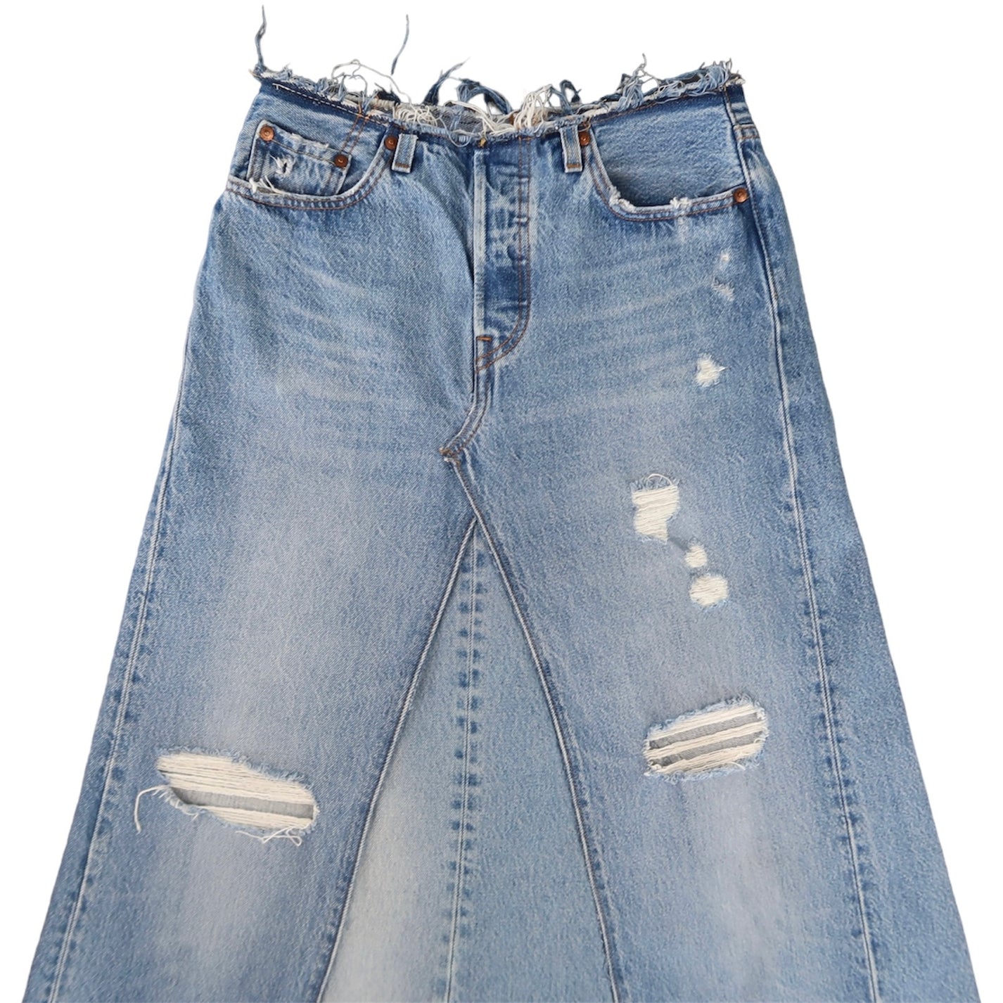Reworked Levi’s Skirt