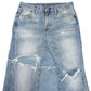 Reworked Levi’s Skirt