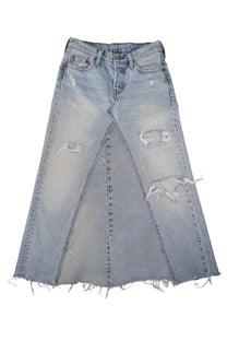 Reworked Levi’s Skirt
