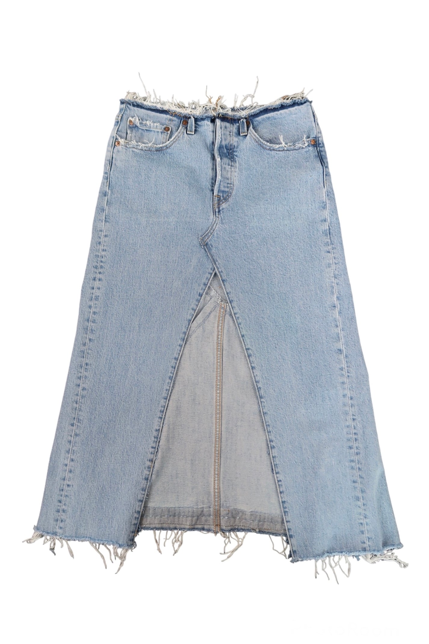Reworked Levi’s Skirt