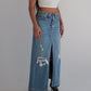 Reworked Levi’s Skirt
