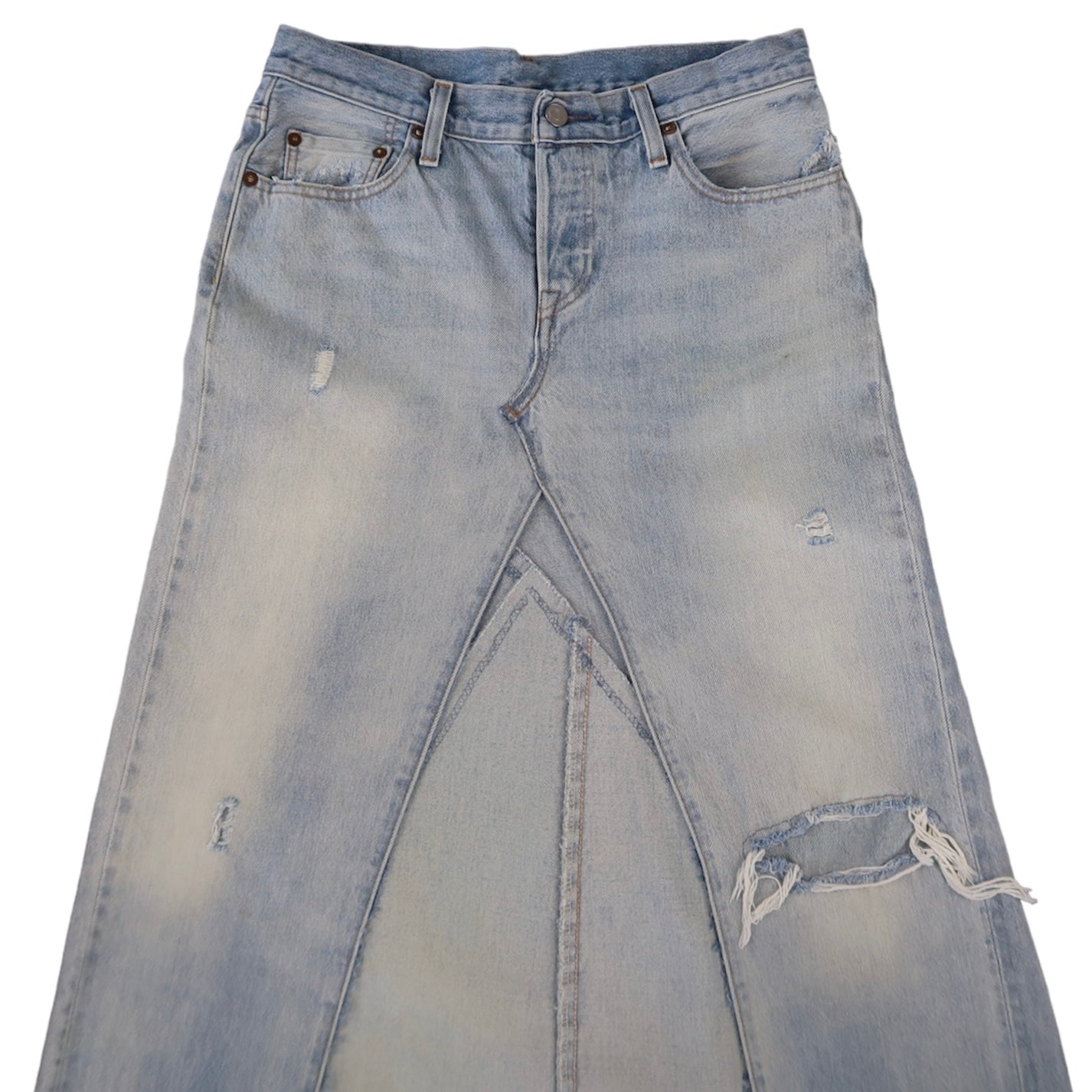 Reworked Levi’s Skirt
