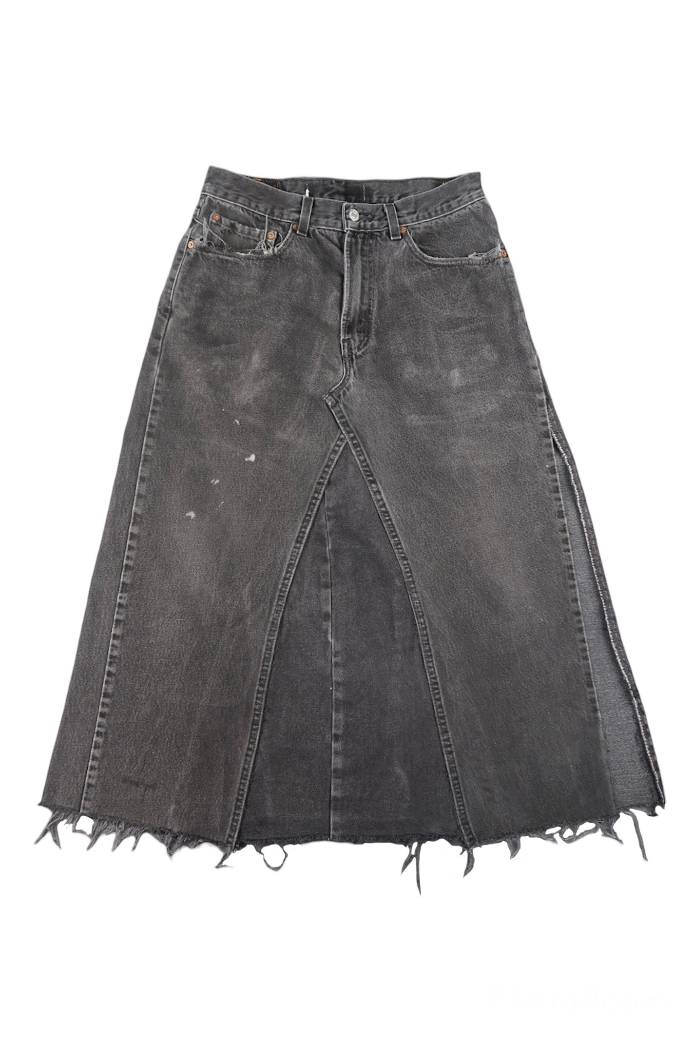 Reworked Levi’s Skirt