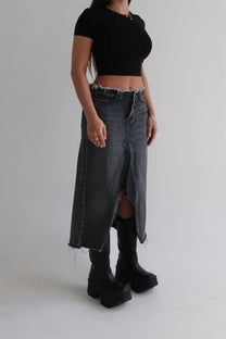 Reworked Levi’s Skirt