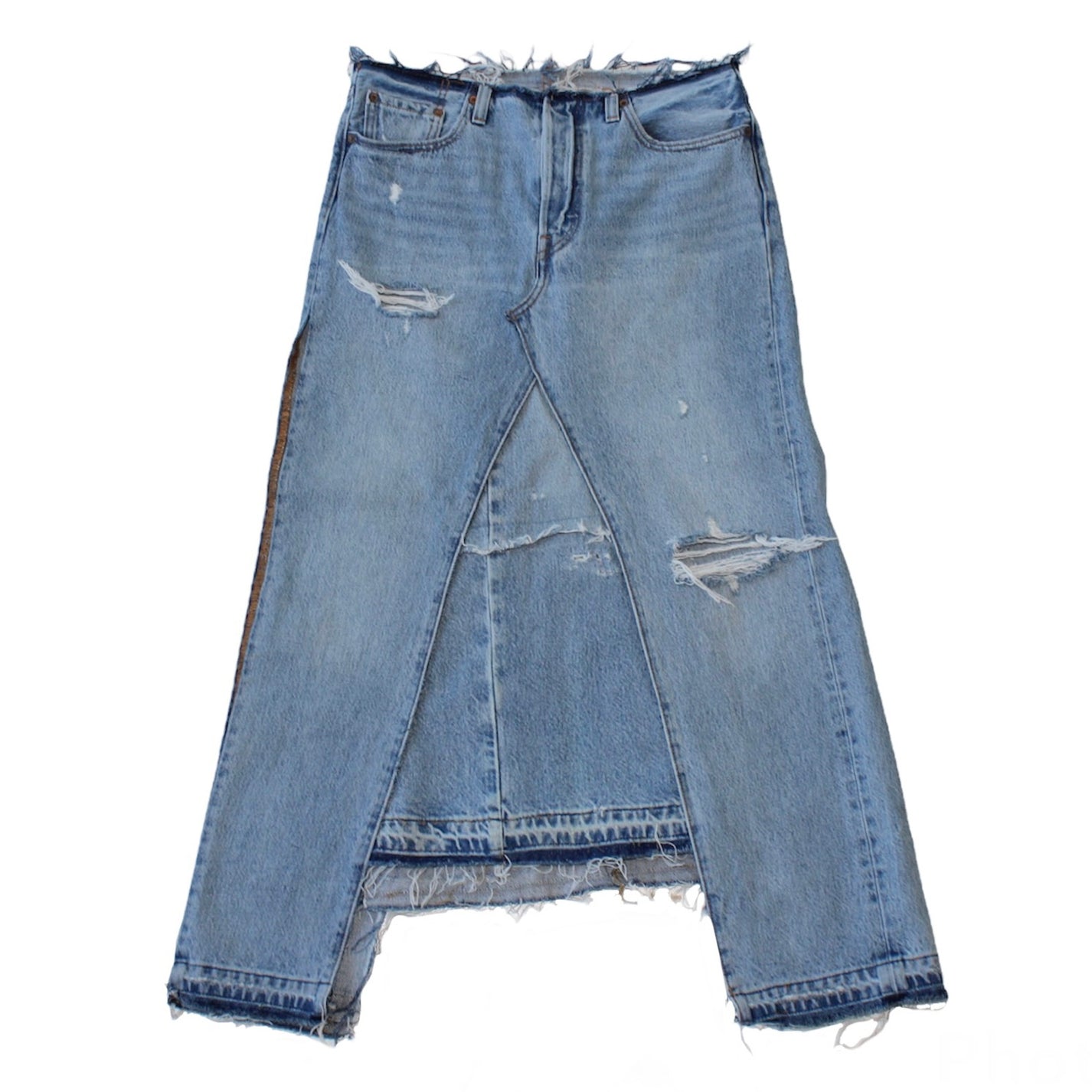 Reworked Levi’s Skirt