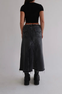 Reworked Levi’s Skirt